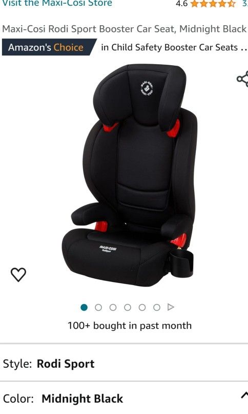 New Booster Car Seat Rodi Sport
