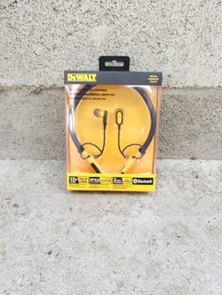 Dewalt Jobsite Pro Wireless Earphones 