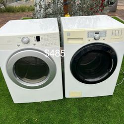 (Used normal wear) beautiful Kenmore Washer And LG Dryer (1 Year Warranty)