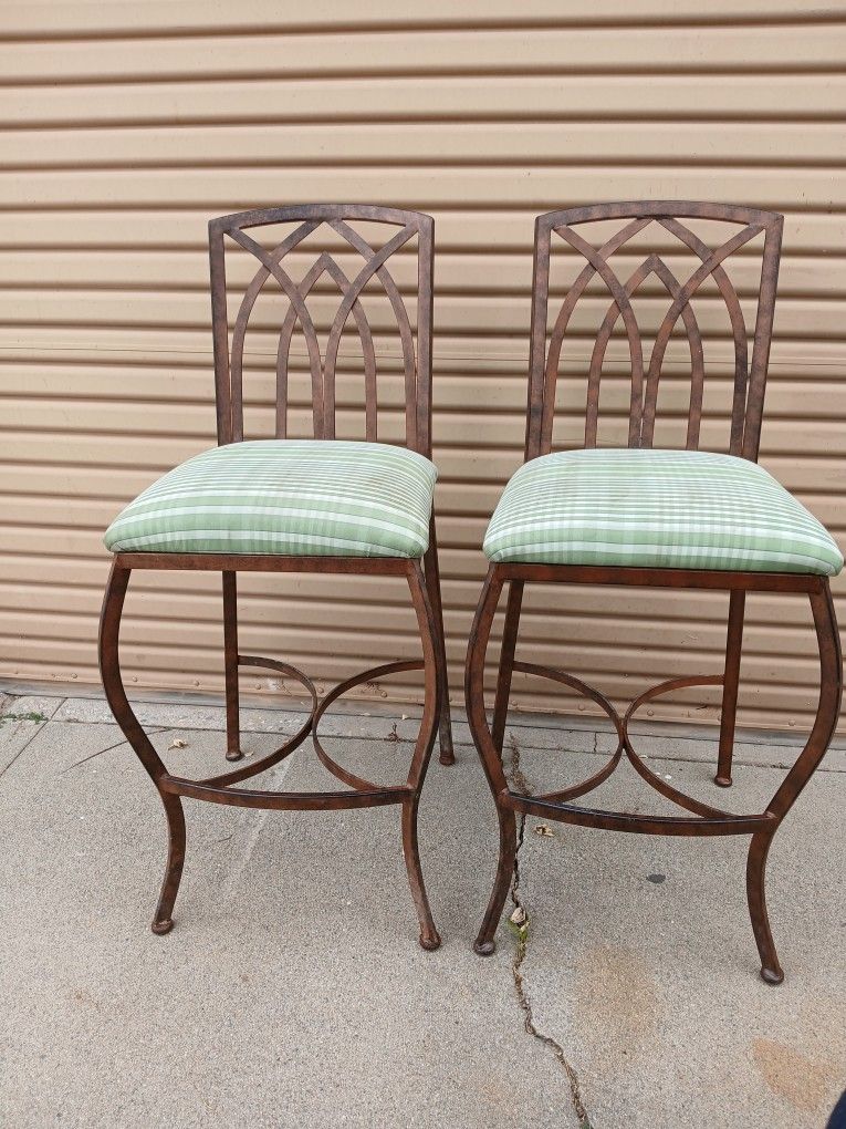 Metal Chairs Barstool Chairs. Metal Mirror New. Nice Metal Chairs