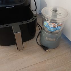 Air fryer, Blender, Rice Cooker, & Chopper