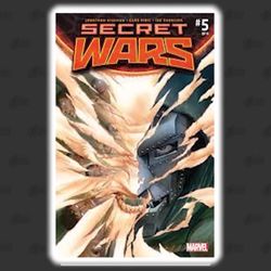 Secret Wars #5 Comic SIGNED BY ESAD RIBIC