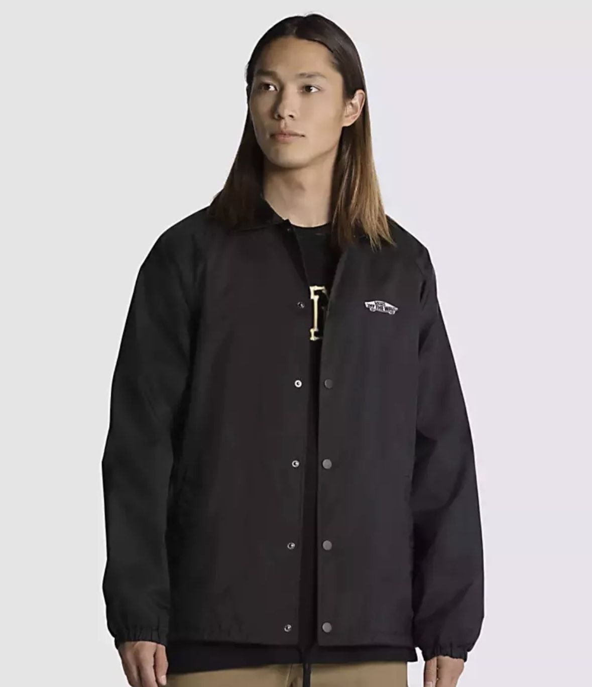 Vans Men’s Torrey Windbreaker Jacket - Black Size Medium MSRP $60 NWT