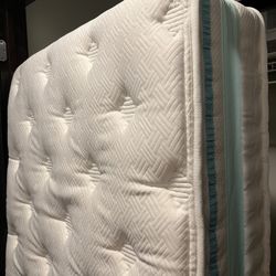 TEQSLI Full Size Mattress 10 inch Hybrid Mattress with Gel Memory Foam