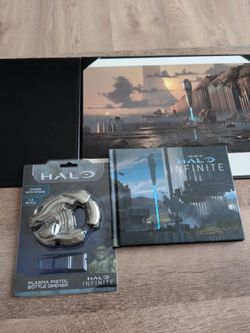 Halo art book and collectible