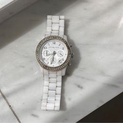Michael Kors White Watch