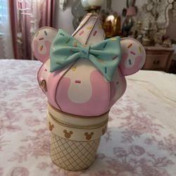 Minnie Mouse Ice Cream Loungefly Bag