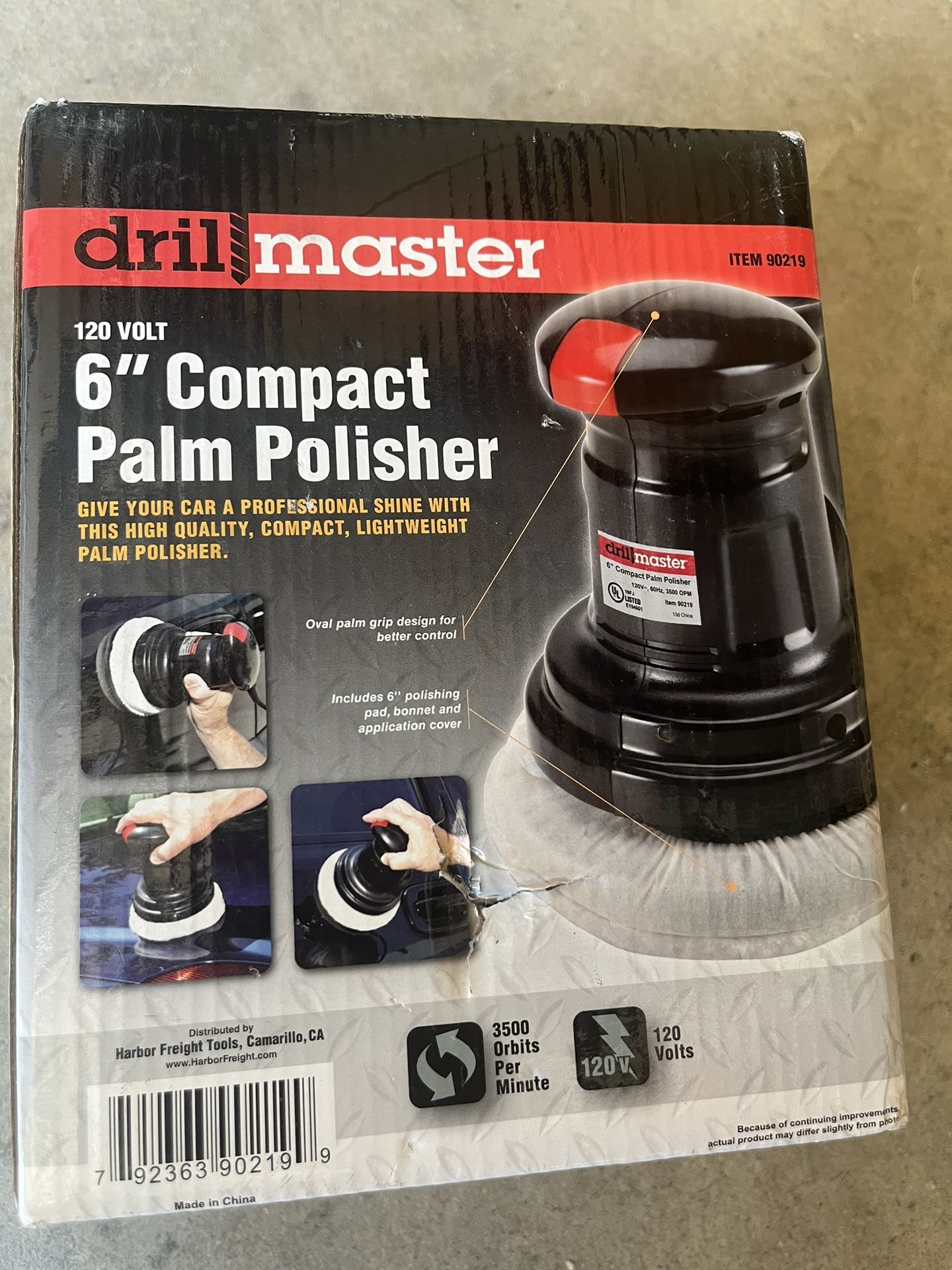 Compact Palm Polisher