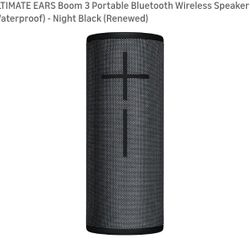 NEW ULTIMATE EARS BOOM 3 SPEAKER 