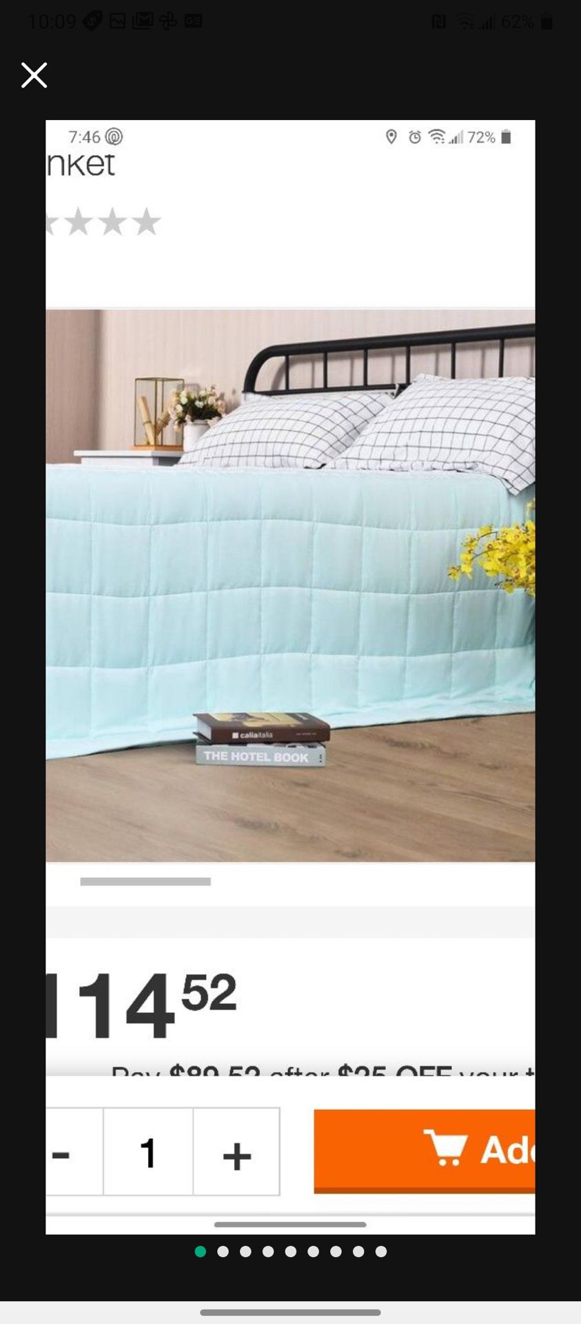 All New60”x80”  15lbs Cooling Heavy Blanket 