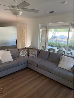 Sectional sofa -  very well maintained