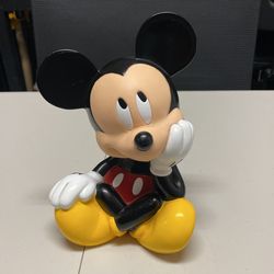 Mickey Mouse Piggy Bank (plastic)