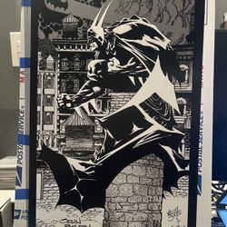 Batman 11x17 Signed Art Print
