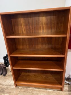 Vintage Danish Mid-Century Modern Book Shelf