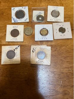 Vintage Mixed Coins
