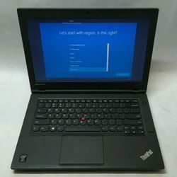 Lenovo Thinkpad 14 Inch Laptop Intel Core i5 CPU 8 GB RAM 120 GB SSD DVDRW WiFi & Bluetooth Wireless Windows 10 Professional 