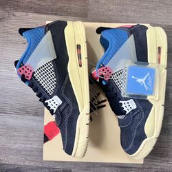 Jordan 4 Retro Union Off Noir Size 6.5M - New