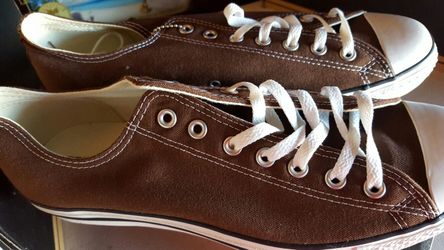 Converse all star chuck Taylor lo ox chocolate men's size 12