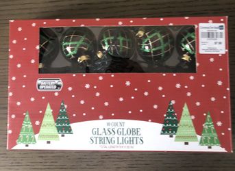 Glass Globe String Lights