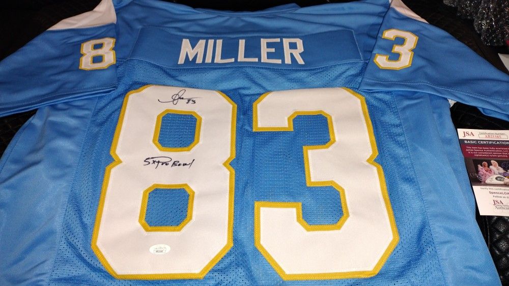 San Diego Chargers Los Angeles Signed Anthony Miller Jersey With COA