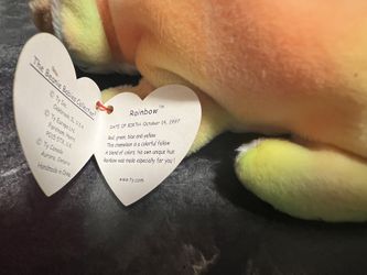Rainbow Collector Beanie Baby