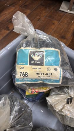 Wire Nuts Heavy Duty 250 PCs