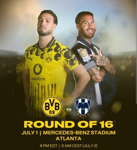 Monterrey VS Borussia Dortmund - Section 104- 4 tickets $60 (each