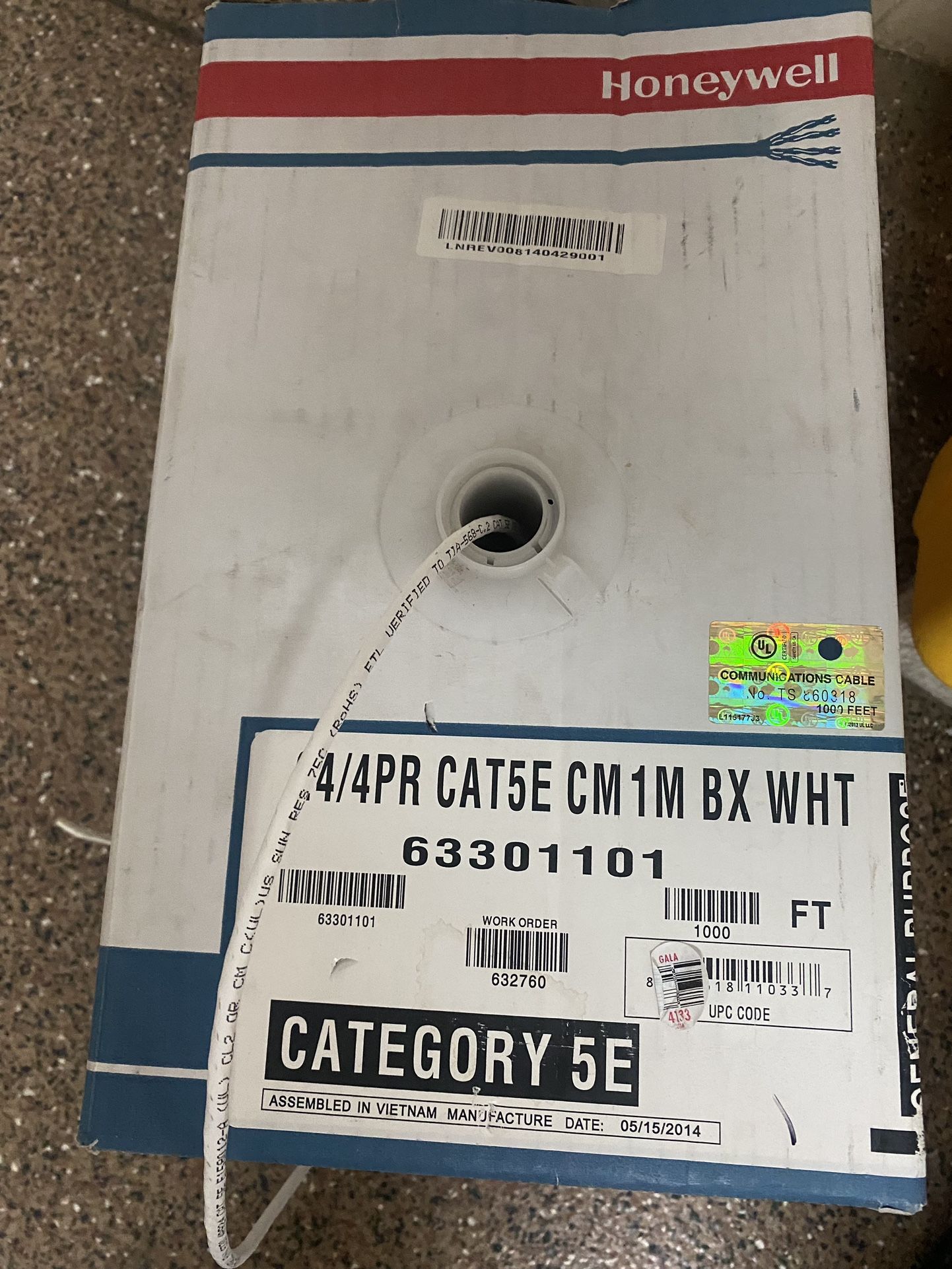 HONEYWELL GENESIS VOICE & DATA CABLE