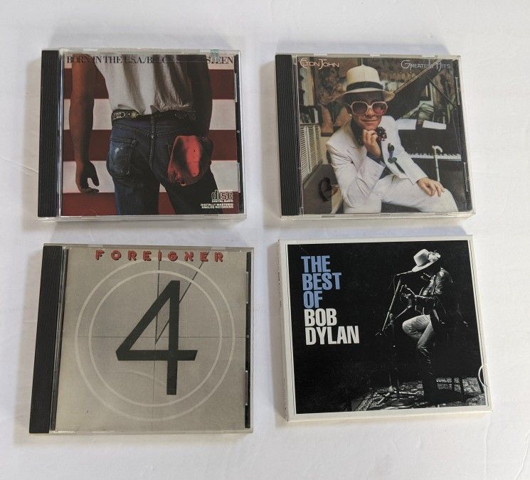 Job Group Lot Four CD Albums Info Below