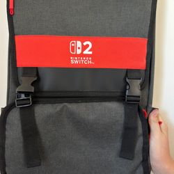 Nintendo Switch 2 Back Pack Exclusive Los Angeles Event