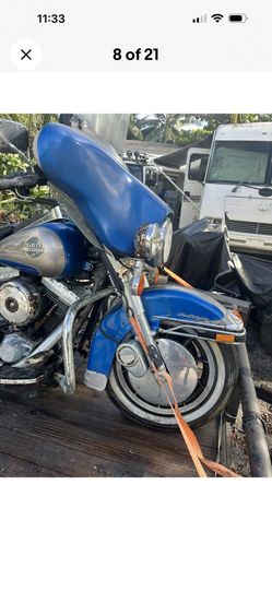 1996 Electra Glide, Project Bike, Clean Title Rusty Lived At The Beach Part Or Complete