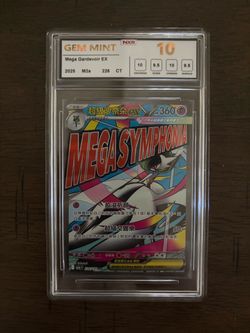 Mega Gardevoir EX Pokémon Card NXR Gem Mint 10