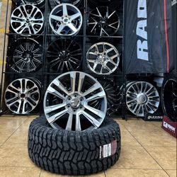 22x9 6x139 Wheels And Tires 33/1250/22 