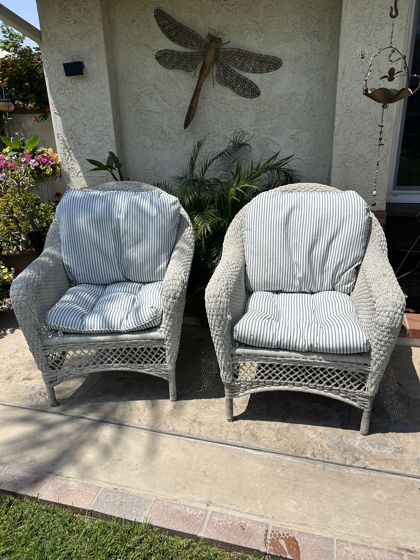 Awesome Heavy Duty Metal Frame And Rope Pottery Barn Chairs