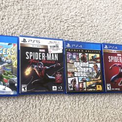 Ps5 And Ps4 Games 