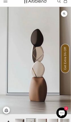 Artiblend wooden sculpture