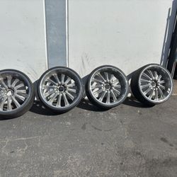 24 inch rims $200