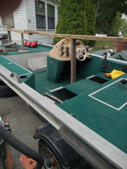 Lowe Bass Boat.