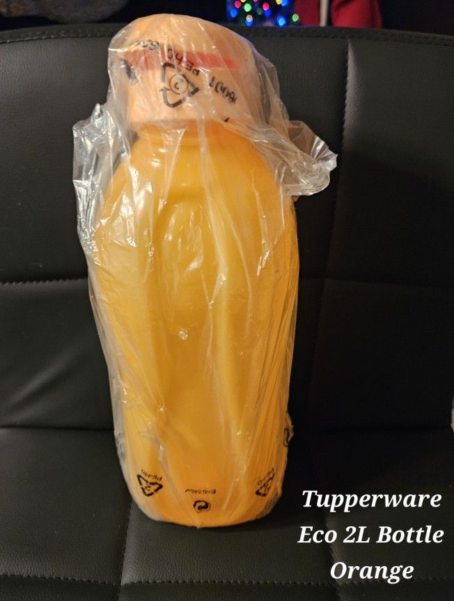 Tupperware Eco 2L Bottle Orange