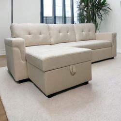 🔥COUCH SECTIONAL BED  |  90-day Same As Cash  🚛 DELIVERY AVAILABLE 