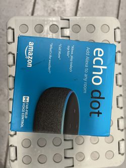 Amazon Echo Dot (3rd Gen, Black)