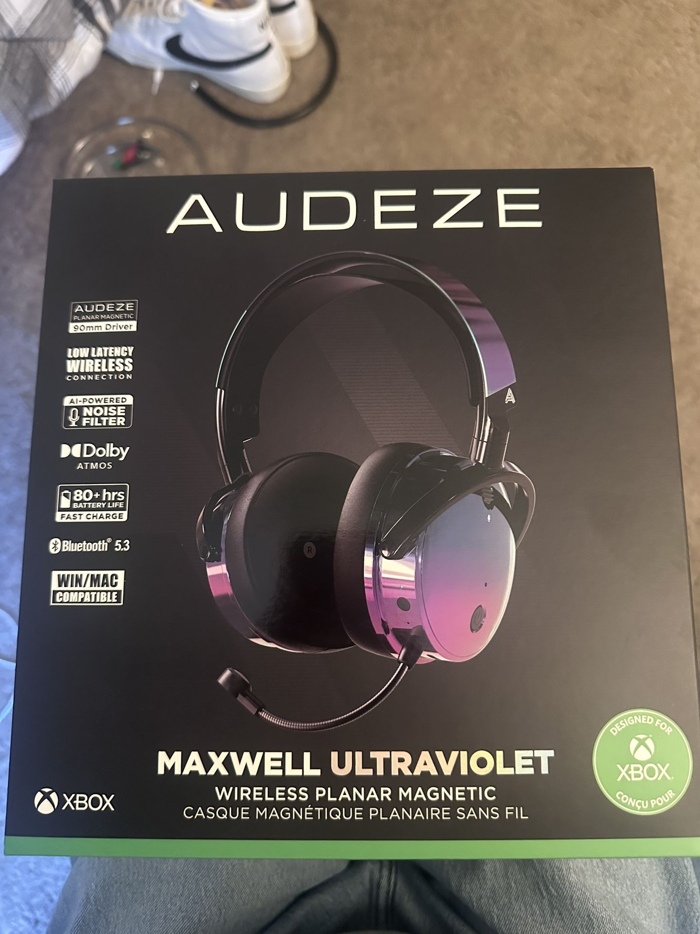 Audeze Maxwell Ultraviolet Gaming Headset