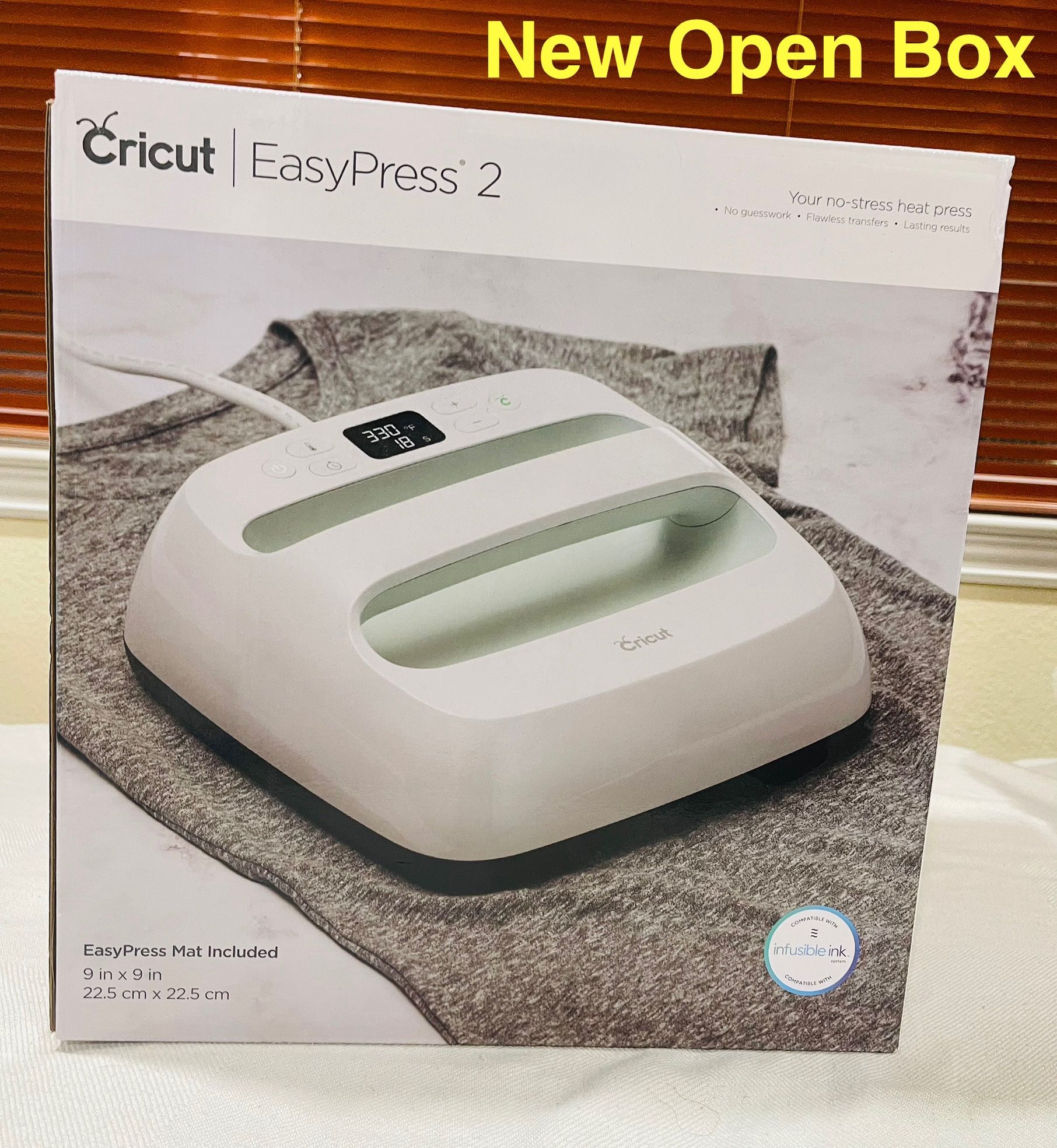 Cricut EasyPress 2 (New Open Box)