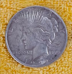 1922 Peace Silver Dollar