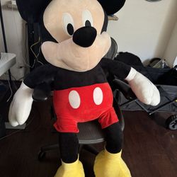 Giant Mickey Mouse Plush Doll