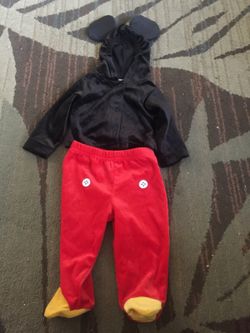 Micky mouse baby costume