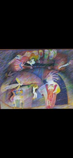 $15,000.00 REDUCED WAS $25k massive beautiful painting came from a huge estate in Jupiter Florida