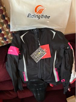 Women’s RidingTribe motorcycle jacket (XL) (new)