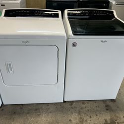 Whirlpool TopLoad Washer And Electric Dryer 