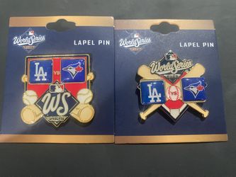 2025 World Series Dodgers vs Blue Jays Dueling Pin Limited Edition